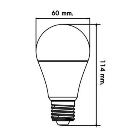 Alternative view of ELED Bulb A60