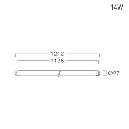 Alternative view of LED T8 Premium